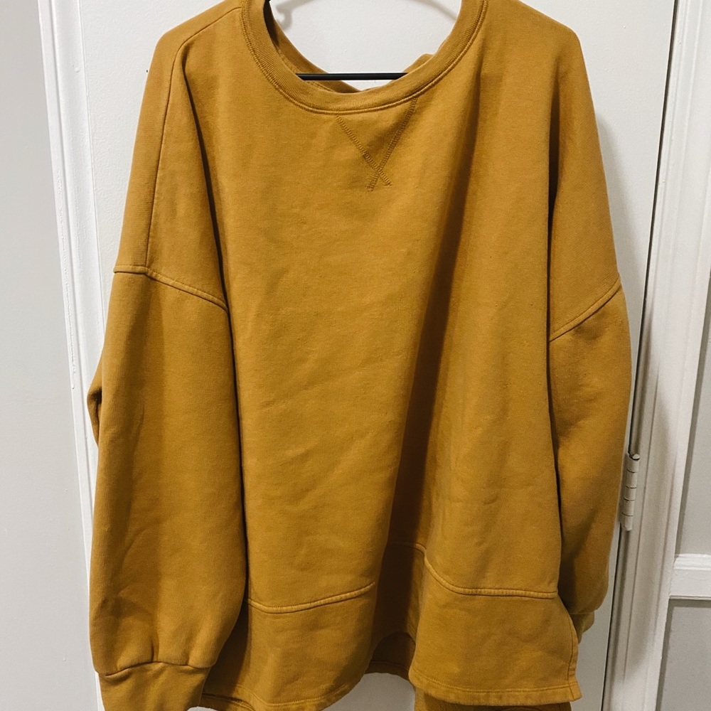 Mustard Tunic Sweater